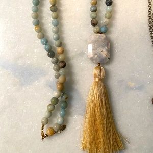 Betsy pittard designs long necklace